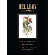 Hellboy Library Volume 1: Seed of Destruction and Wake the Devil (Hardback)