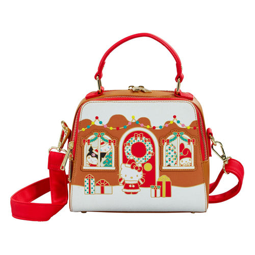 Hello Kitty by Loungefly Crossbody Bag Gingerbread House heo Exclusive