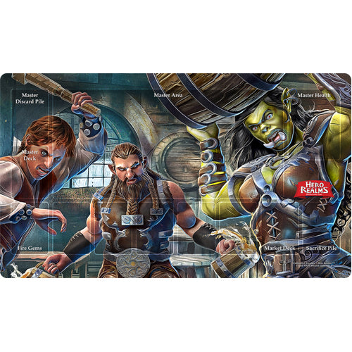 Hero Realms Playmat Enthralled Regulars