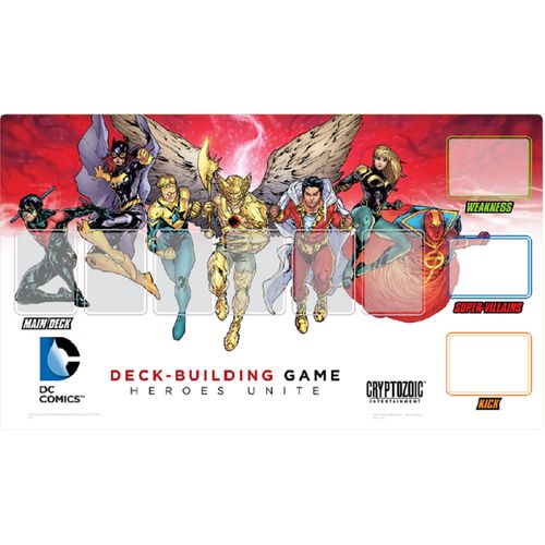 Heroes Unite Playmat: DC Deck Building