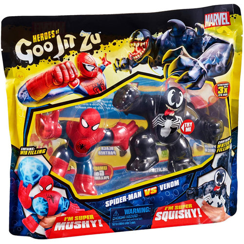 Heroes of Goo Jit Zu Marvel Versus Pack - Spider-Man vs Venom
