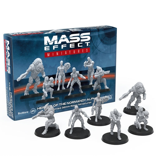 Heroes of the Normandy Alpha - Resin Collectors Miniatures Set: Mass Effect
