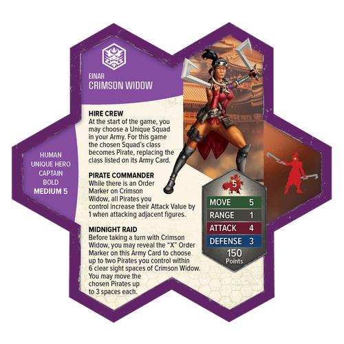 Heroscape: Crimson Widow and Dreadnoughts of Caraway Cavern Army Expansion