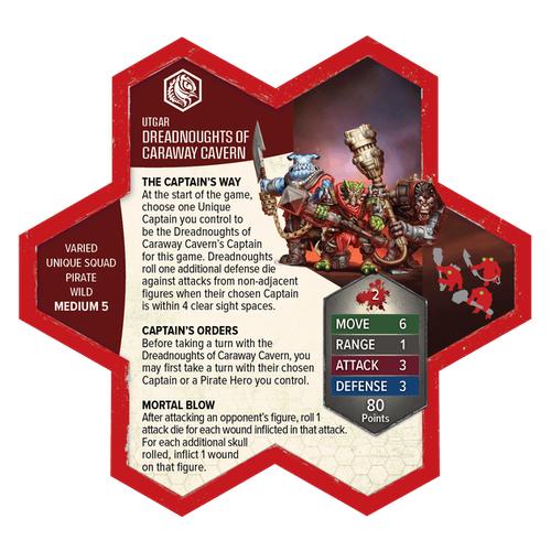 Heroscape: Crimson Widow and Dreadnoughts of Caraway Cavern Army Expansion