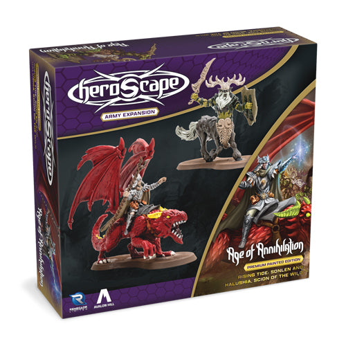 Heroscape: Rising Tide - Sonlen & Halushia, Scion of the Wild Army Expansion