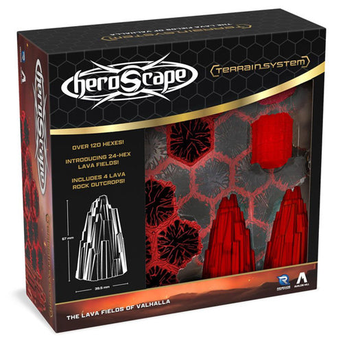 Heroscape: The Lava Fields of Valhalla Terrain Expansion