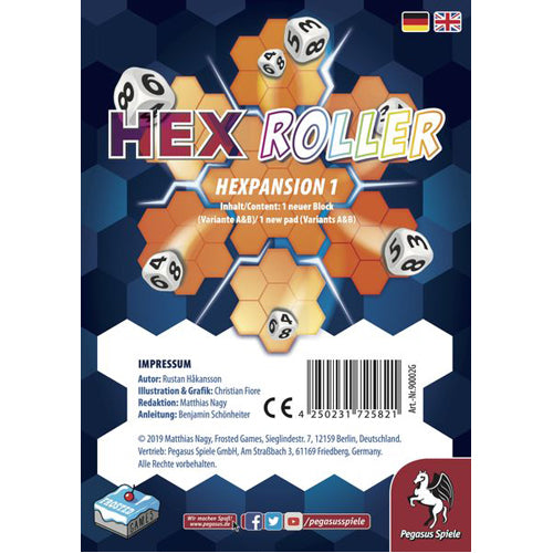 HexRoller: Hexpansion 1
