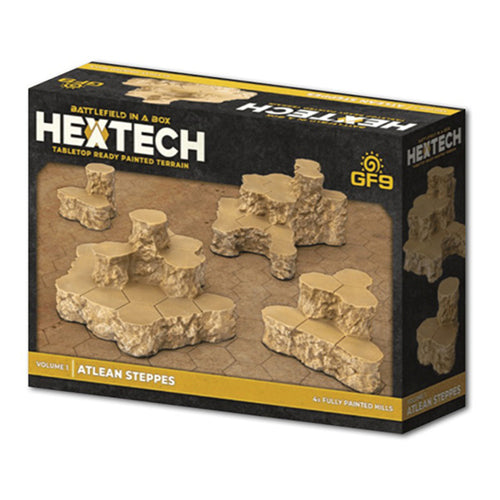 Hextech Tabletop Ready Painted Terrain: Volume 1 - Atlean Steppes