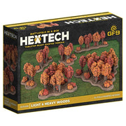 Hextech Terrain: Light & Heavy Autumn Woods (6x)