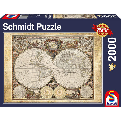 Historical Map Of The World Jigsaw (2000Pc)