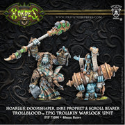 Hoarluk Doomshaper Dire Prophet Trollblood Epic Trollkin Warlock Unit