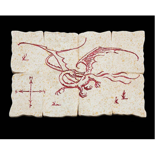 Hobbit Magnet Dragon Map