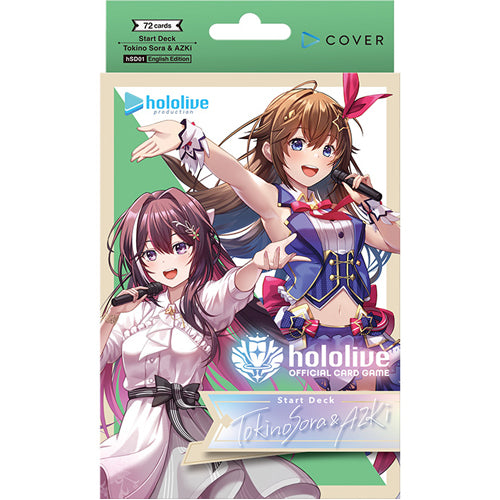 Hololive Official Card Game: Start Deck - Tokino Sora & Azki