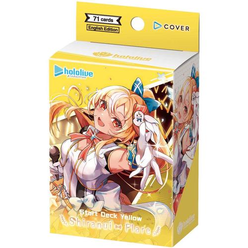 Hololive Official Card Game: Start Deck Yellow - Shiranui Flare