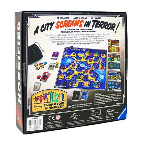 universal monsters board game Horrified: Universal Monsters
