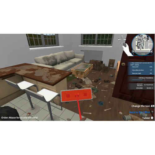 House Flipper - Nintendo Switch - Gameplay Shot 1