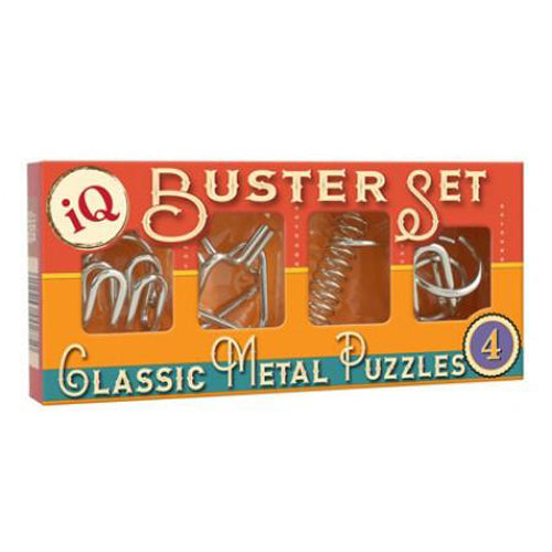IQ Buster - 4 Classic Metal Puzzles | Zatu Games