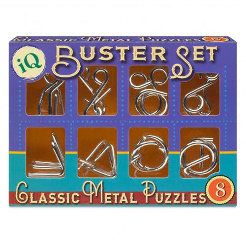 IQ Buster - 8 Classic Metal Puzzles | Zatu Games