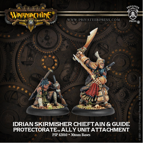 Idrian Skirmisher Chieftain & Guide