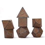 Illusory Stone - Granite 7-Piece Polyhedral Dice Set - Sirius Dice