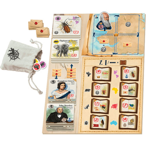 In the Footsteps of Darwin: Correspondence Expansion