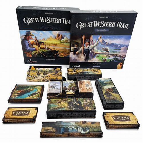 Insert Great Western Trail 2nd ed + expansion UV Print NEW