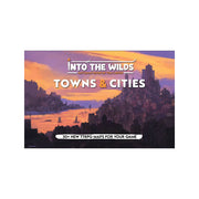 Into The Wilds Battlemap Book: Volume 3: Towns And Cities
