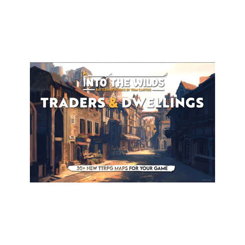Into The Wilds Battlemap Book: Volume 3: Traders And Dwellings