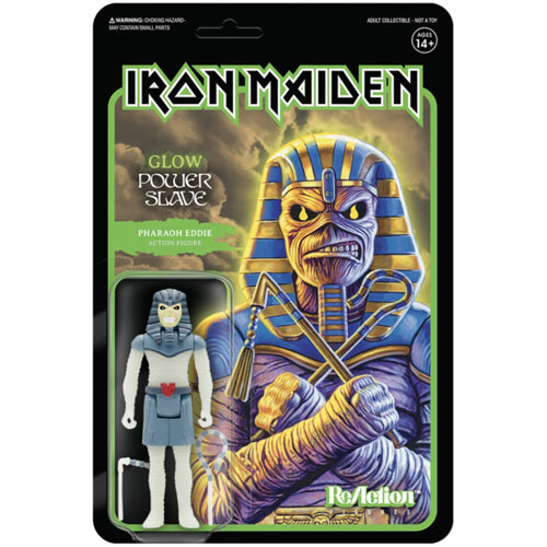 Iron Maiden Reaction Figure Wave 1 - Pharoah Eddie (Glow)