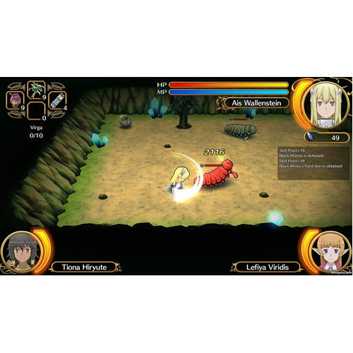 Is It Wrong To Try To Pick Up Girls in A Dungeon? Infinite Combate - Nintendo Switch - Gameplay Shot 2