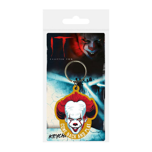 It Chapter Two Rubber Keychain Come Back and Play 6 cm