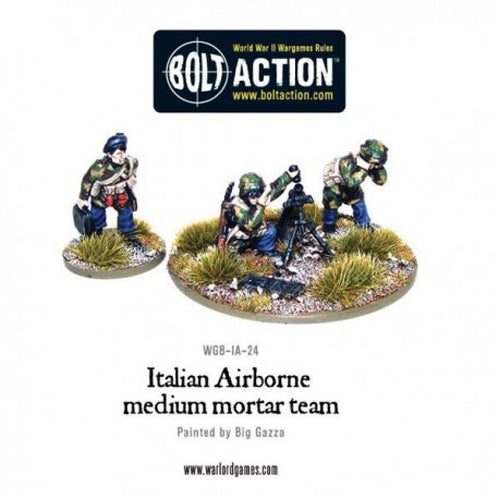 Italian Airborne medium mortar team