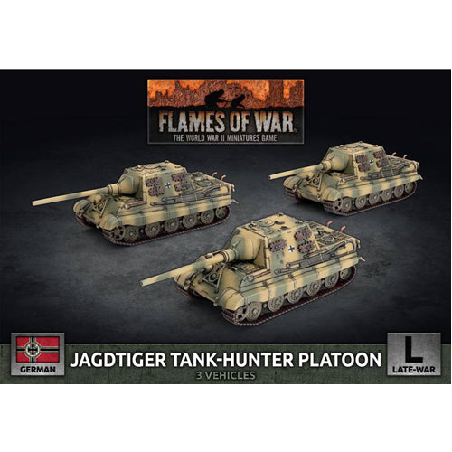 Jagdtiger (12.8cm) Tank-Hunter Platoon (3x Plastic)