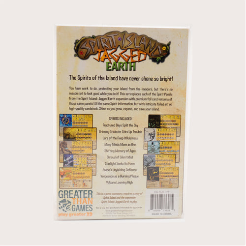 Jagged Earth - Foil Panels: Spirit Island