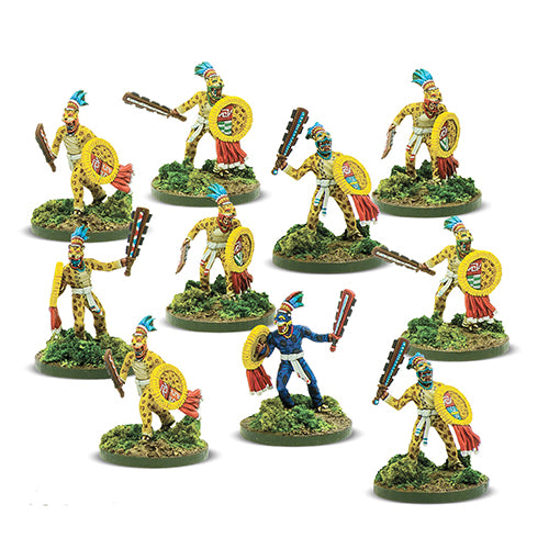 Jaguar Warriors with Macuahuitl