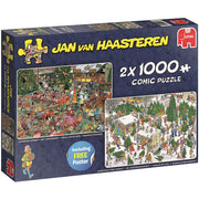 Jan Van Haasteren Christmas Gifts - (2 x 1000 pieces)
