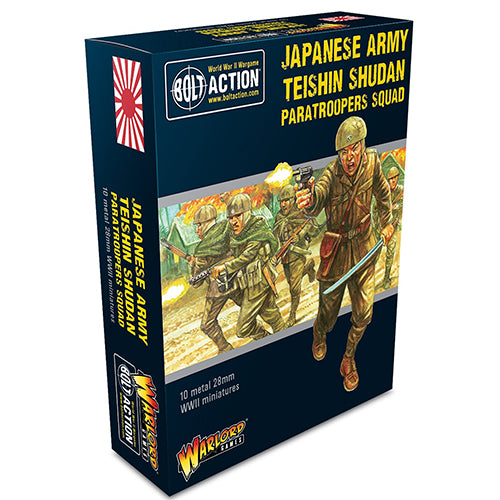 Japanese Army Teishin Shudan Paratrooper squad