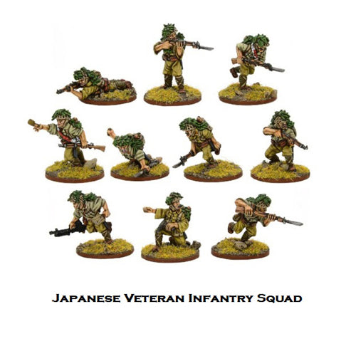 Japanese Veteran Infantry Squad