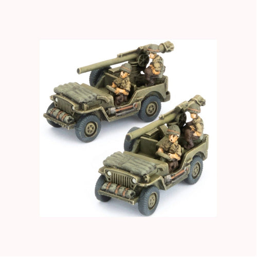 Jeep with 105mm Recoilless Rifle (x2)