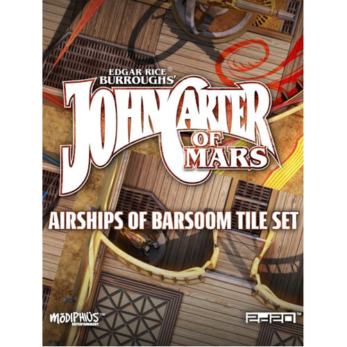 John Carter of Mars: Adventures on the Dying World of Barsoom RPG - Airships of Barsoom Map Tiles