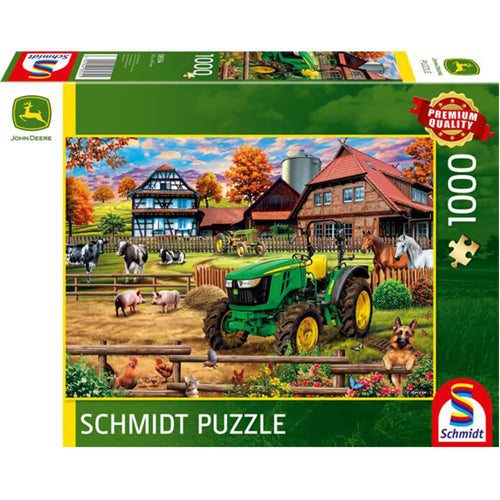 John Deere: Farm with 5050E Tractor (1000pc)