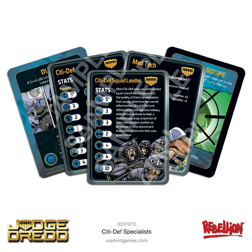 Judge Dredd - Citi-Def Specialists