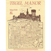 Judges Guild Classic Reprint: Tegel Manor (1e Adventure With Maps)