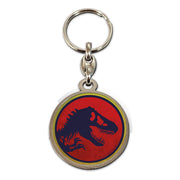 Jurassic Park Metal Keychain Logo 7 cm