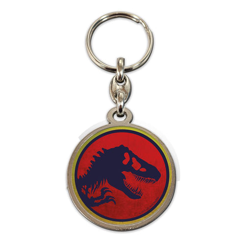 Jurassic Park Metal Keychain Logo 7 cm