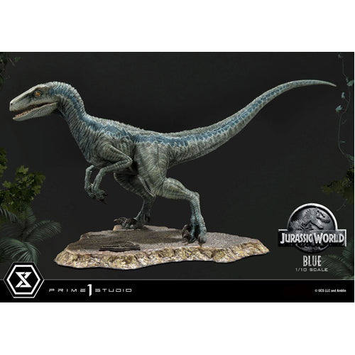 Jurassic World: Fallen Kingdom Prime Collectibles Statue 1/10 Blue (Open Mouth Version) 17 cm