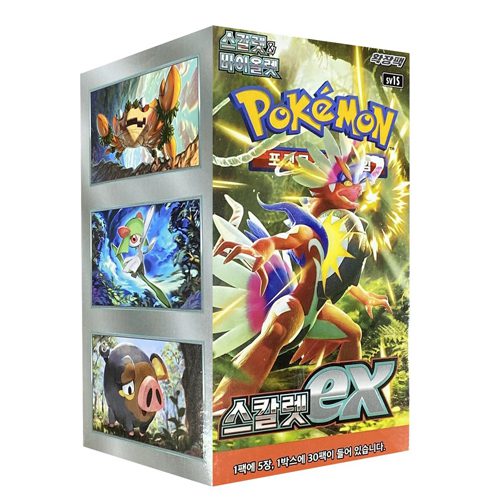 Pokemon TCG: KOREAN sv1s scarlet EX - Booster Box