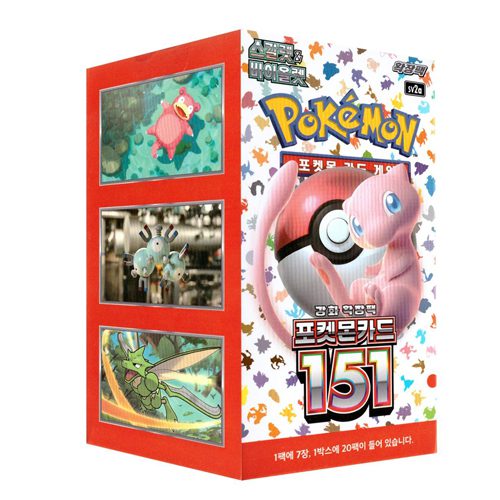 Pokemon TCG: KOREAN sv2a Pokemon 151 - Booster Box