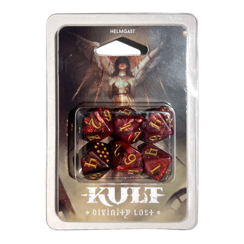 KULT: Divinity Lost - Dice Set (Inferno Edition)