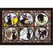 Kiki's Delivery Service Art Crystal Jigsaw Puzzle Jiji's Street